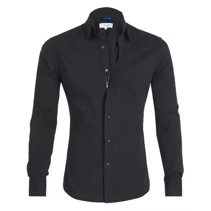 Charles – Herren Slim-Fit Baumwollhemd