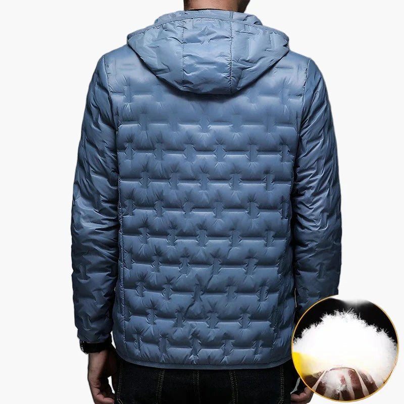 Herren Steppjacke mit Kapuze – Modische Winterjacke für Alltag und Outdoor