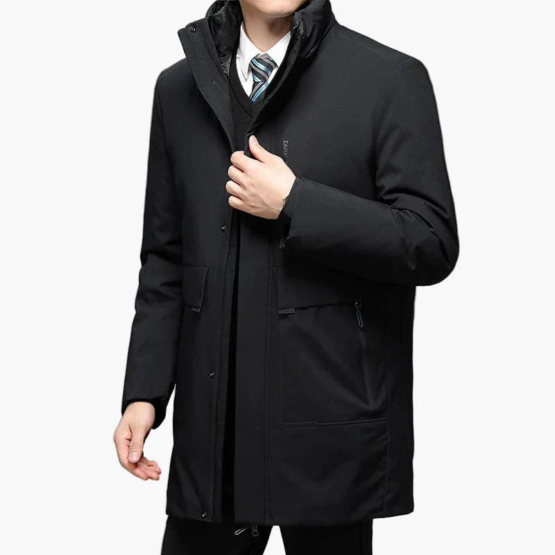 Herren Winter Business Mantel – Eleganter Parka für Büro und Alltag