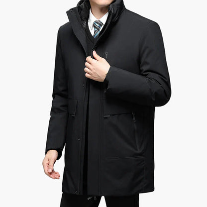 Herren Winter Business Mantel – Eleganter Parka für Büro und Alltag