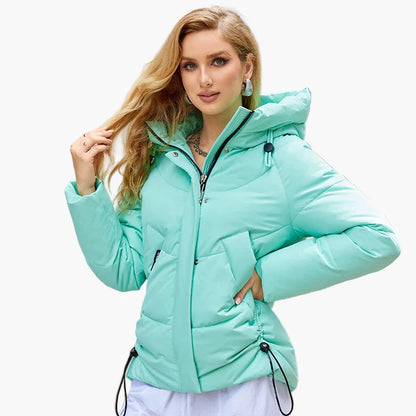 Damen Steppjacke mit Kapuze – Modische Winterjacke für Alltag und Outdoor