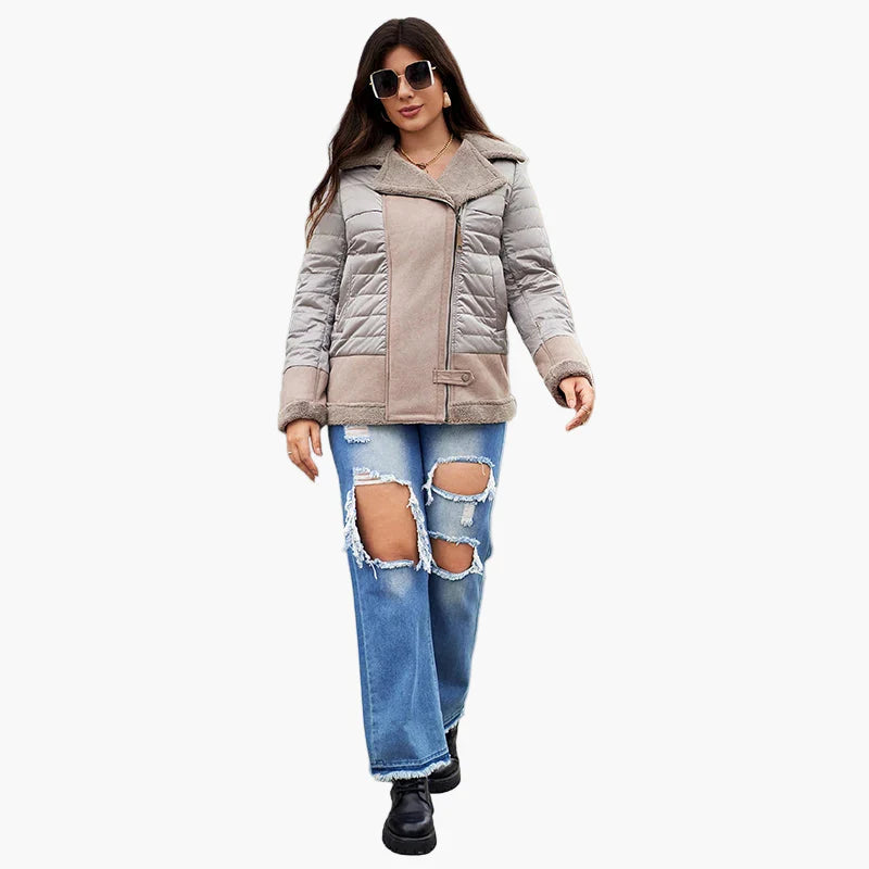 Damen Winterjacke im modischen Casual-Style – warm und vielseitig für Alltag und Freizeit