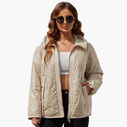 Damen Steppjacke für Alltag & Freizeit – Moderne Übergangsjacke mit Kapuze