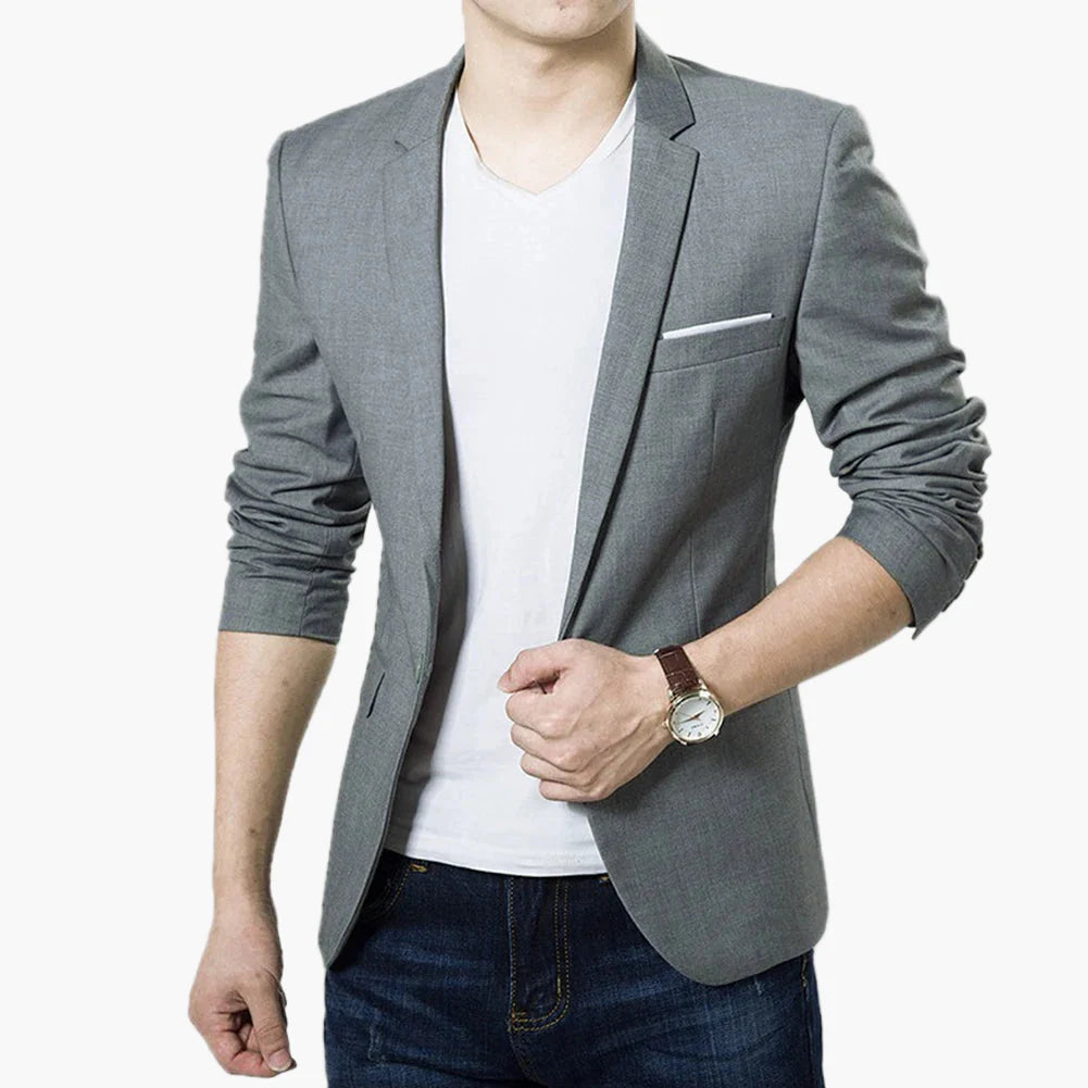 Herren Slim Fit Blazer – Eleganter Freizeit- und Business-Look