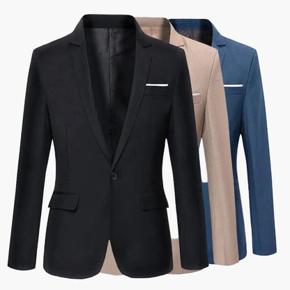 Eleganter Herren Business-Blazer – Modernes Sakko für Büro und festliche Anlässe