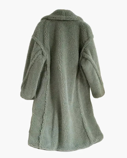 Damen Oversize Teddy Mantel – Modischer Wintermantel für Alltag & Freizeit