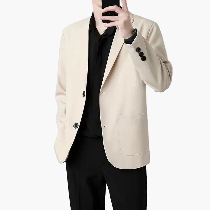 Herren Modernes Business Sakko – Eleganter Blazer für Büro & Alltag