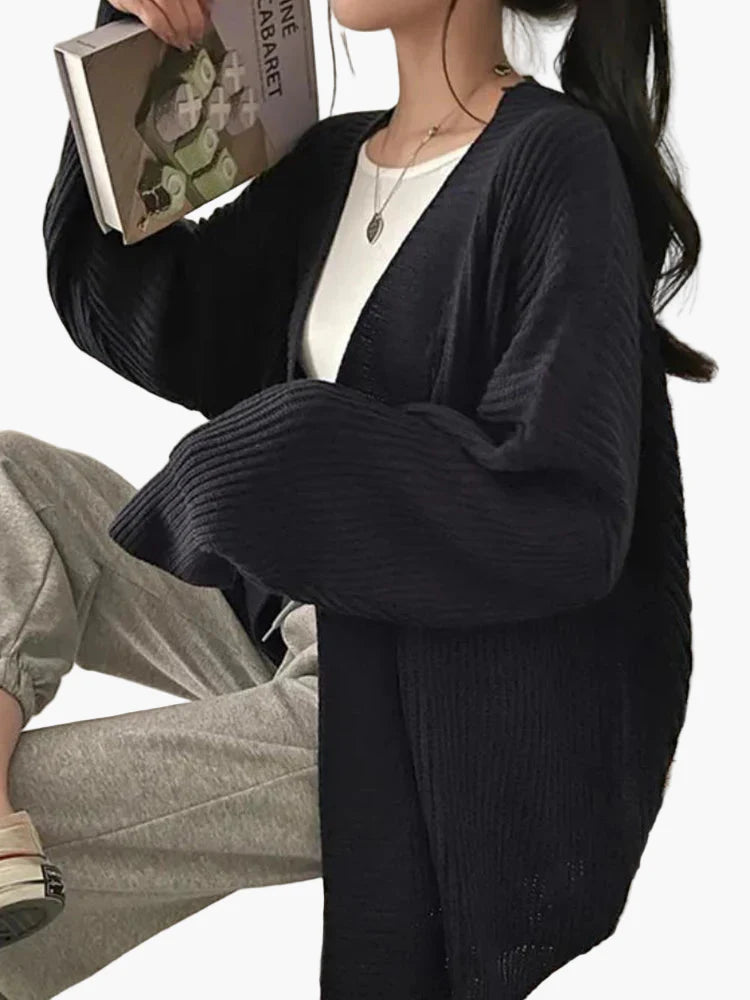 Damen Oversize Strickcardigan für lässige Outfits und gemütliche Anlässe