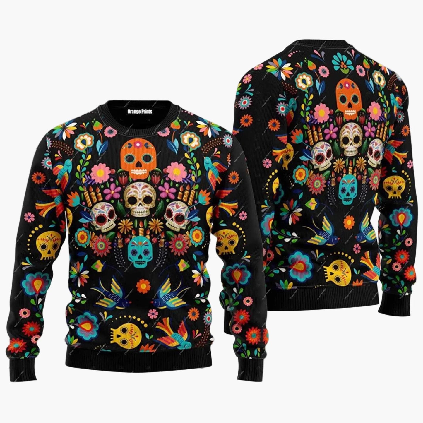 Herren Lustiger Weihnachtspullover Jingle Balls – Ugly Christmas Sweater für Partys und Festtage