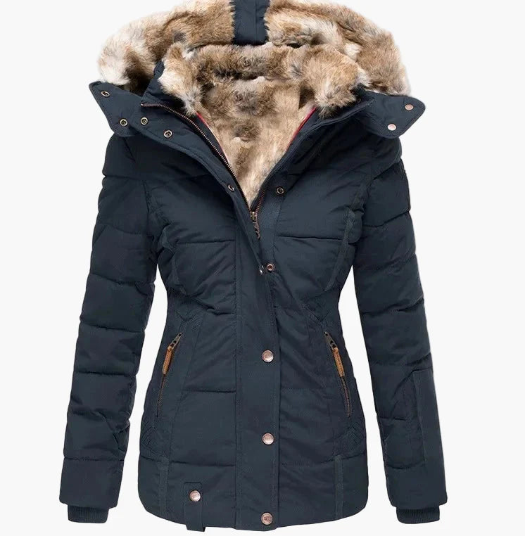 Damen Winterjacke mit Kapuze – Modischer Parka für kalte Tage