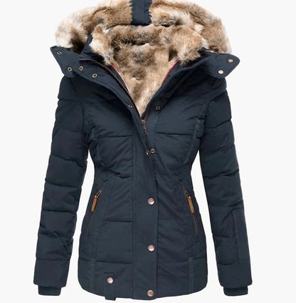 Damen Winterjacke mit Kapuze – Modischer Parka für kalte Tage