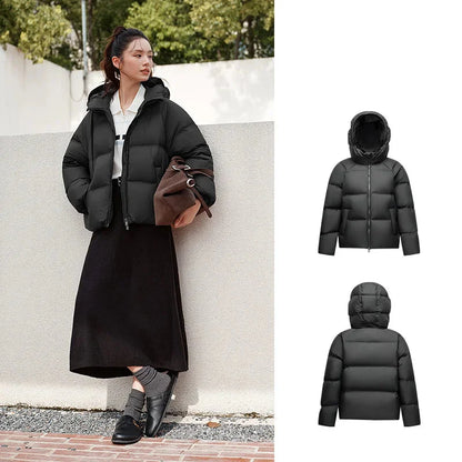 Damen Steppjacke mit Kapuze – Modische Winterjacke für Alltag und Freizeit