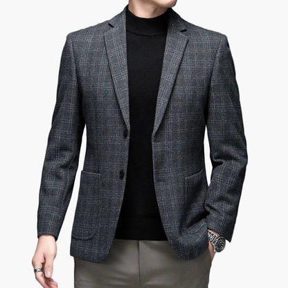 Herren Business Freizeit Sakko Slim Fit – Eleganter Blazer für Büro und Alltag