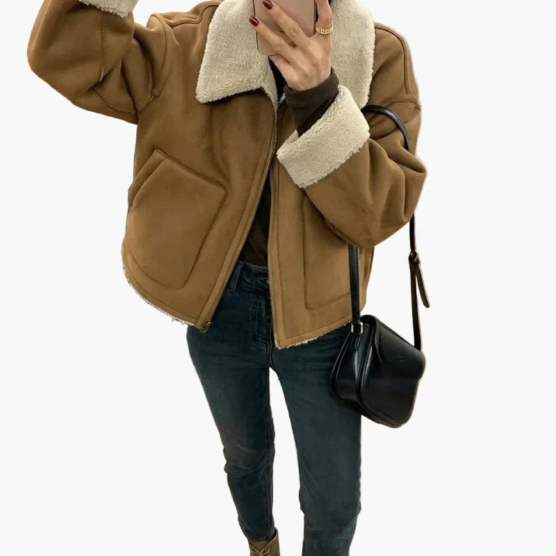 Damen Winterjacke im lässigen Stil für Alltag und Freizeit