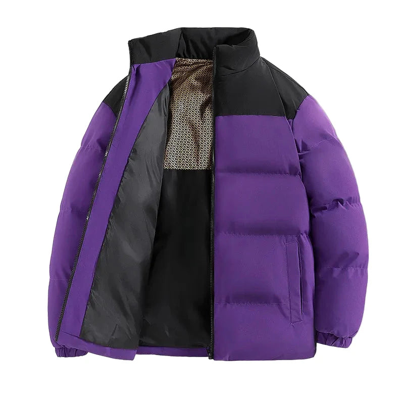 Herren Winter Steppjacke Streetwear Urban Sportjacke