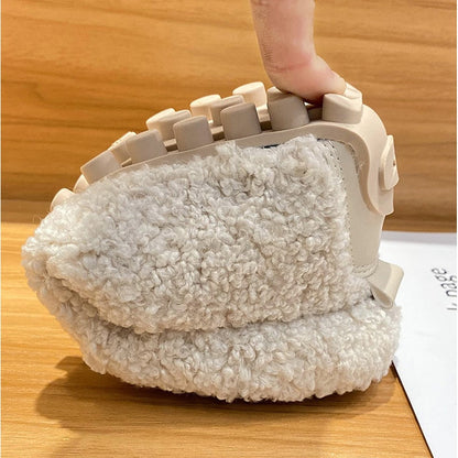 Damen Flauschige Hausschuhe im Loafer-Stil – Bequeme Indoor-Slipper für gemütliche Abende