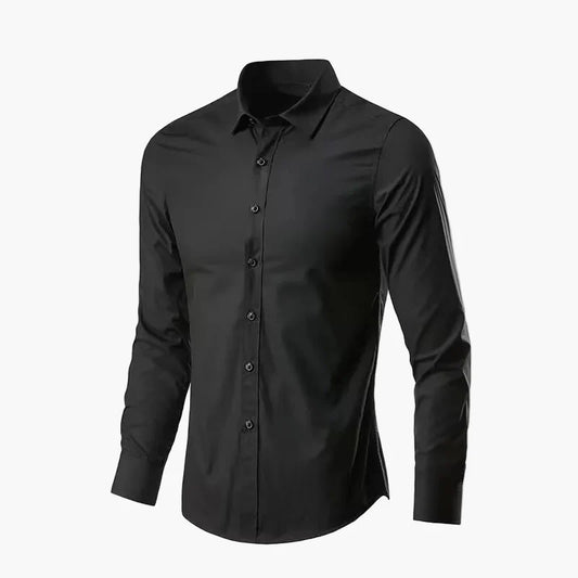 Herren Business Hemd Slim Fit – Elegantes Langarmhemd für Büro & Freizeit