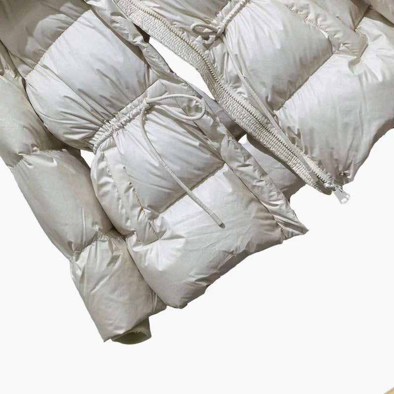 Damen Winter Steppjacke mit Kapuze – Modische warme Outdoorjacke für Alltag und Freizeit