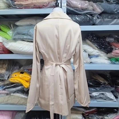 Elizabeth – Damen Blazerkleid mit Gürtel
