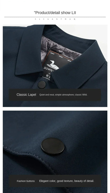 Herren Übergangsjacke Modern City Style – Leicht & Warm, Ideal für Alltag und Business