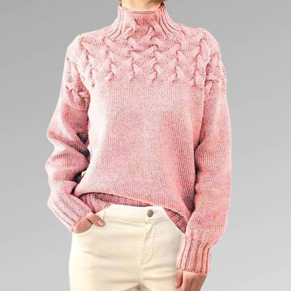 Damen Pullover Strick Rollkragen – Modischer Winterpullover für Komfort und Eleganz