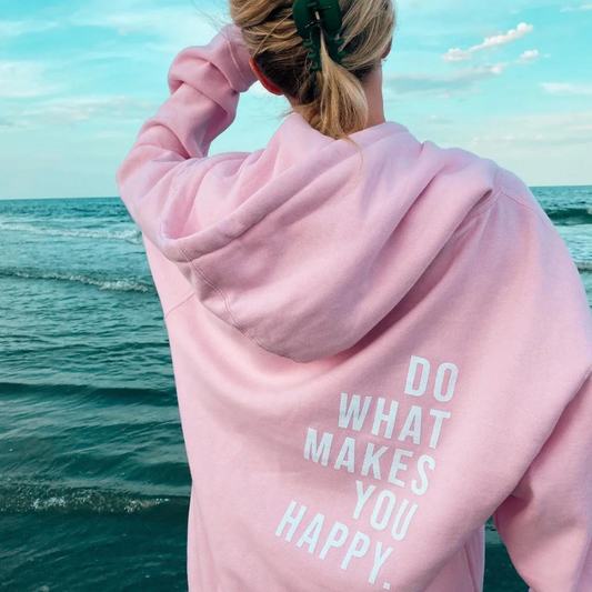 Damen Kapuzenpullover mit Statement-Print für Freizeit und Outdoor