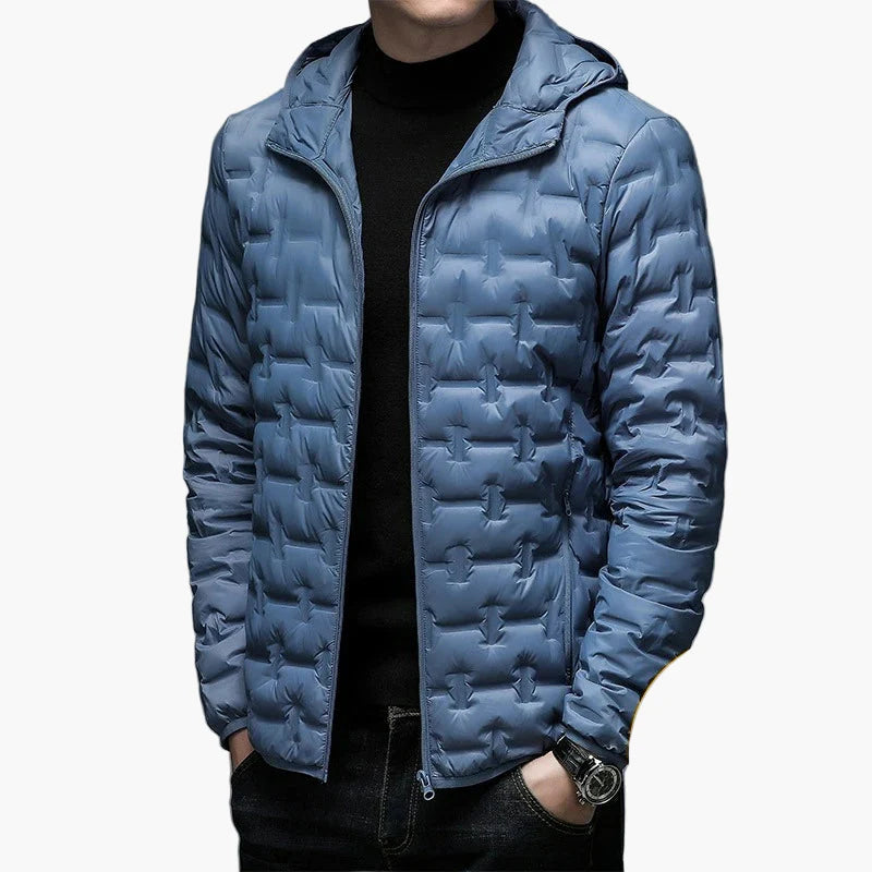Herren Steppjacke mit Kapuze – Modische Winterjacke für Alltag und Outdoor