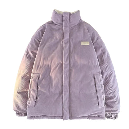 Damen Steppjacke Streetstyle Urban Winterjacke modisch