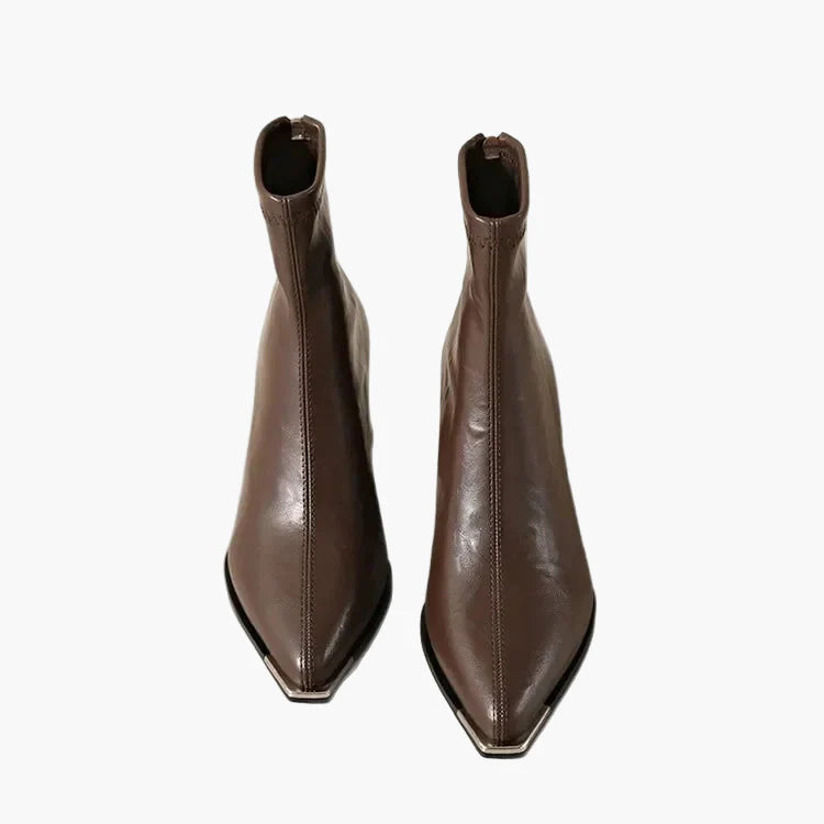 Damen Stiefeletten mit Blockabsatz – Modische Herbst- und Winterboots für Alltag und Büro