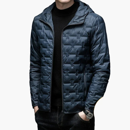 Herren Steppjacke mit Kapuze – Modische Winterjacke für Alltag und Outdoor