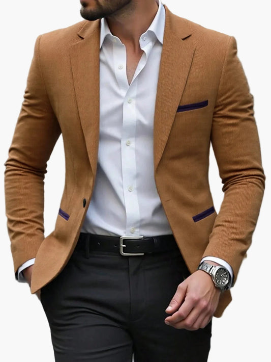 Herren Slim Fit Business Sakko – Eleganter Blazer für Büro und besondere Anlässe