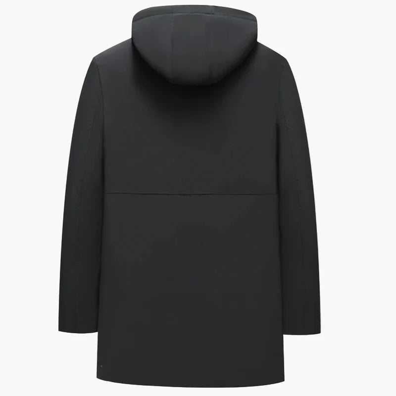 Herren Wintermantel mit Kapuze – Modischer, gefütterter Outdoor-Parka für kalte Tage