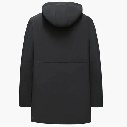 Herren Wintermantel mit Kapuze – Modischer, gefütterter Outdoor-Parka für kalte Tage