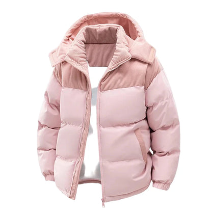 Herren Winter Steppjacke mit Kapuze – Urbaner Outdoor Stil für kalte Tage