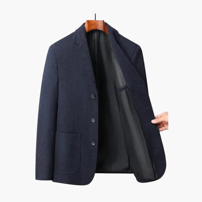 Herren Business Freizeit Sakko Modern Fit – Klassischer Blazer für Büro und Alltag
