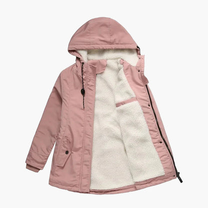 Damen Winterjacke mit Kapuze – Taillierter Parka für Alltag & Outdoor