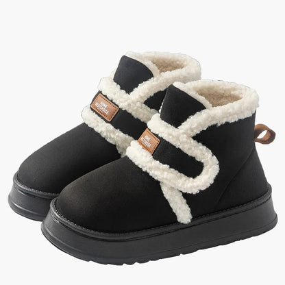 Damen Winter Hausschuhe Warmes Plüsch Design, Bequeme Rutschfeste Pantoffeln für Zuhause