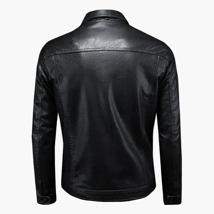 Herren Moto-Style Jacke – Modernes Design für Alltag und Freizeit