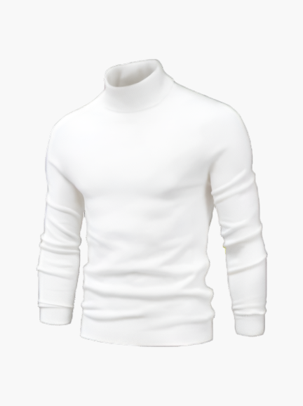 Herren Rollkragenpullover Modern Elegant – Stilvoller Klassiker für Büro und Freizeit