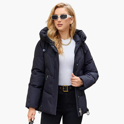Damen Steppjacke mit Kapuze – Modische Winterjacke für Alltag und Outdoor