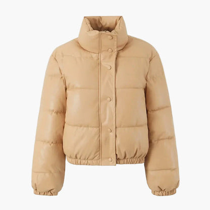 Damen Steppjacke mit modischem Stehkragen – Trendige Winterjacke für Alltag & Freizeit