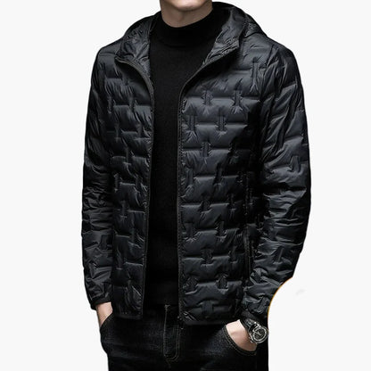 Herren Steppjacke mit Kapuze – Modische Winterjacke für Alltag und Outdoor