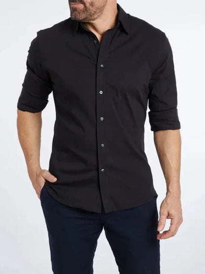 Charles – Herren Slim-Fit Baumwollhemd