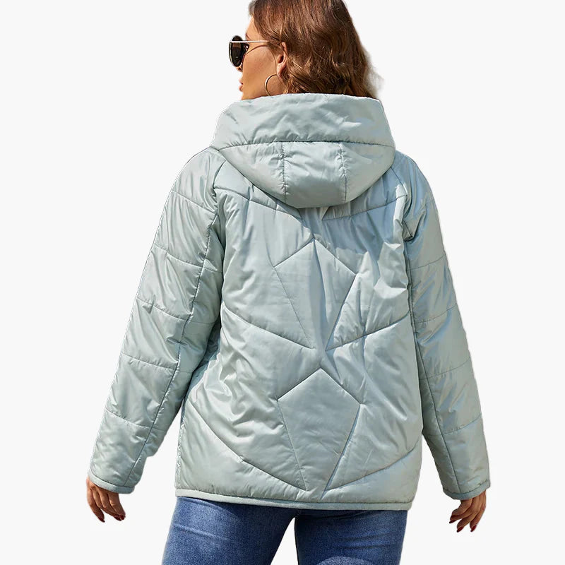 Damen Steppjacke für Alltag & Freizeit – Moderne Übergangsjacke mit Kapuze