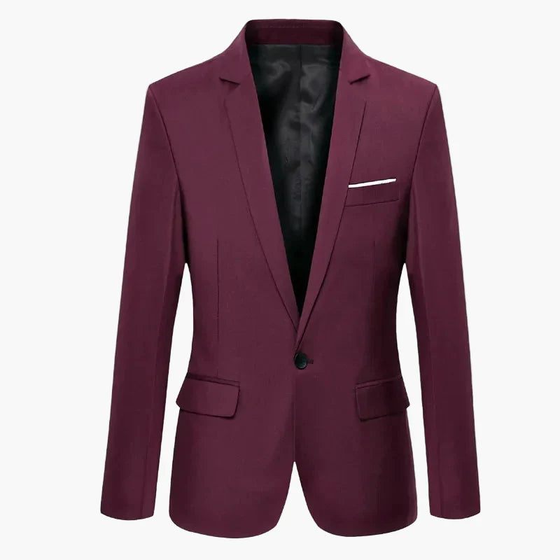 Eleganter Herren Business-Blazer – Modernes Sakko für Büro und festliche Anlässe