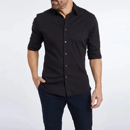 Charles – Herren Slim-Fit Baumwollhemd