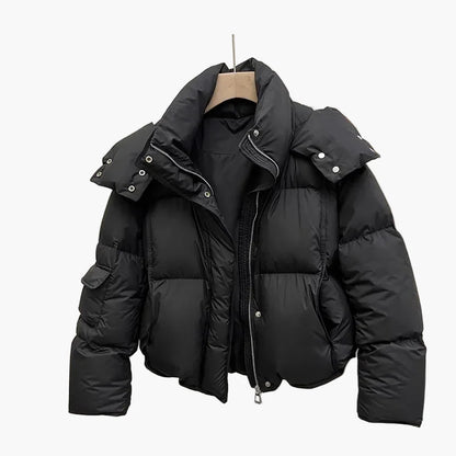 Damen Steppjacke Winter Kurzjacke Modern Alltag Outdoor