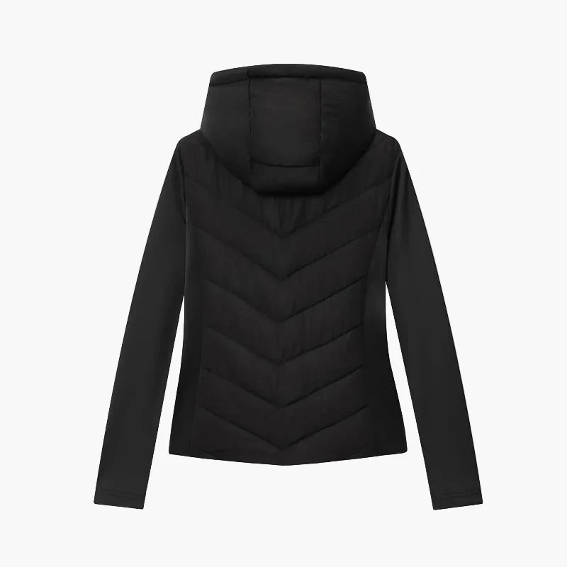 Damen Steppjacke mit Kapuze – Modische Freizeitjacke für Herbst und Winter