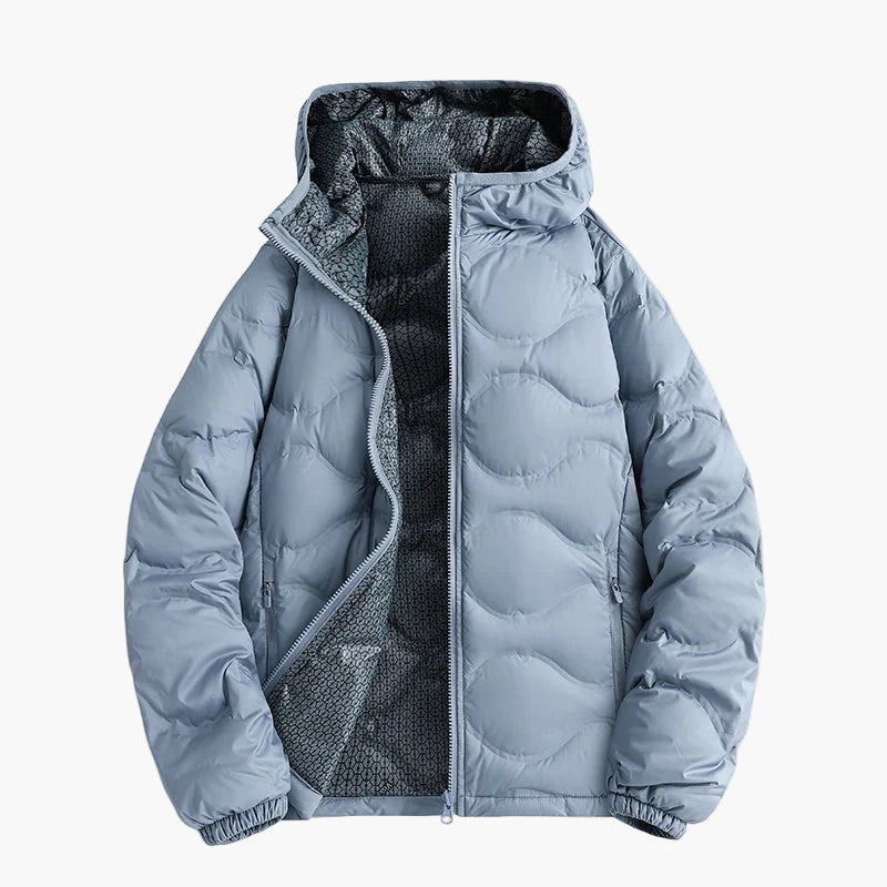 Herren Steppjacke mit Kapuze – Modische Winterjacke für Alltag und Outdoor