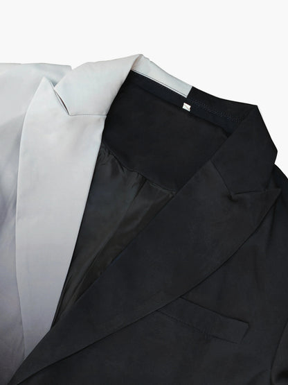 Herren Modernes Business-Sakko mit Farbverlauf – Eleganter Anzugjacke für Büro & Events
